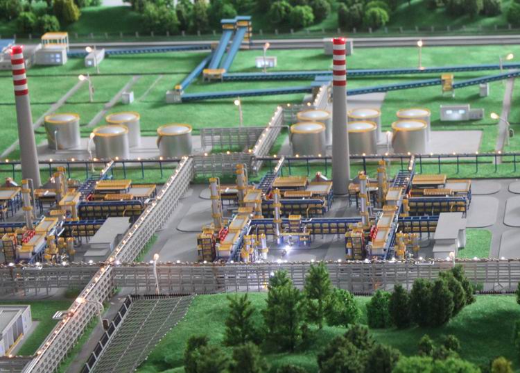 大连石化区模型