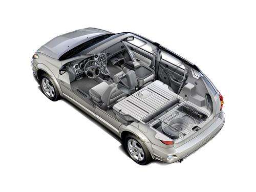 大连透明车模型