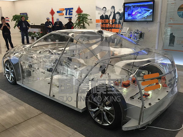 大连透明车模型